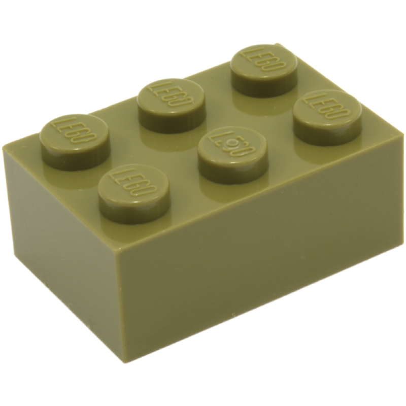 Steen 2x3 Olive Green