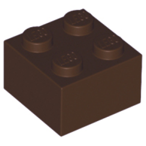 Steen 2x2 Dark Brown