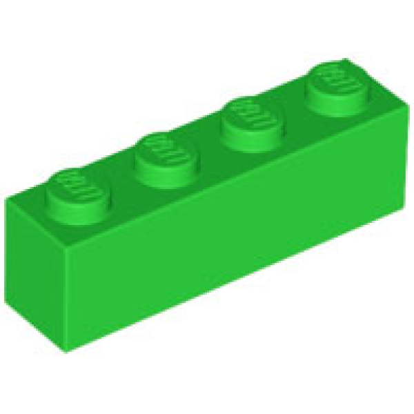 Steen 1x4 Bright Green