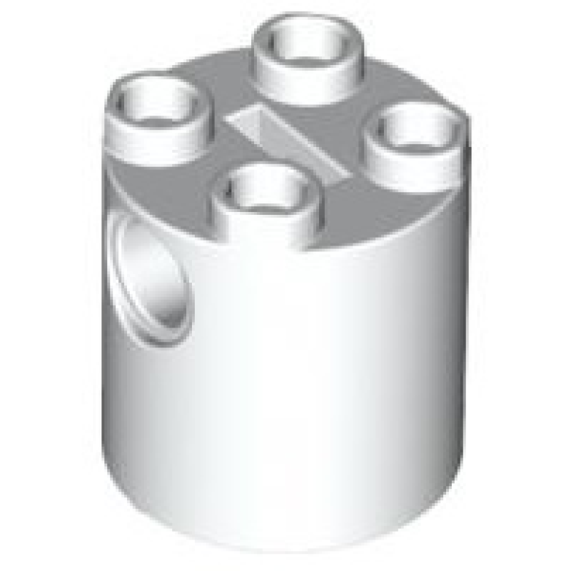 Steen, Rond 2x2x2 White