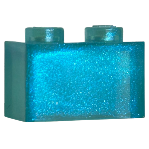 Steen 1x2 Satin Trans Light Blue