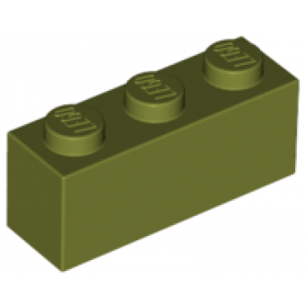 Steen 1x3 Olive Green