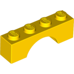 Boog 1x4 Yellow
