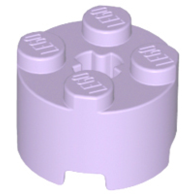 Steen, Rond 2x2 Lavender