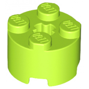 Steen, Rond 2x2 Lime