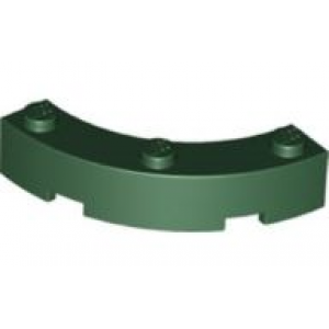 steen macaroni rond 4x4 Dark Green