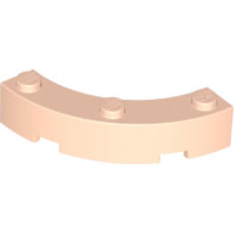 Steen, Rond Hoek 4x4 macaroni Light Nougat