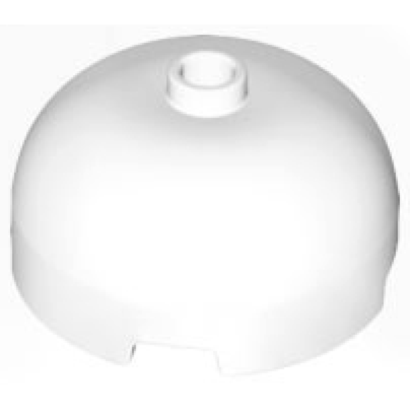 Steen, Rond 3x3x1 1/3 White