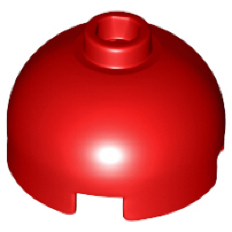 Steen, Rond 2x2 bol Red