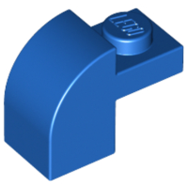 Dakpan, Gebogen 2x1x1 1/3 Blue