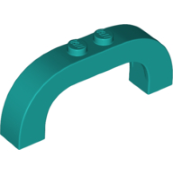 Boog 1x6x2 Dark Turquoise