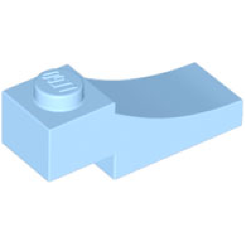 Boog 1x3 omgekeerd Bright Light Blue