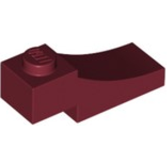 Boog 1x3 omgekeerd Dark Red