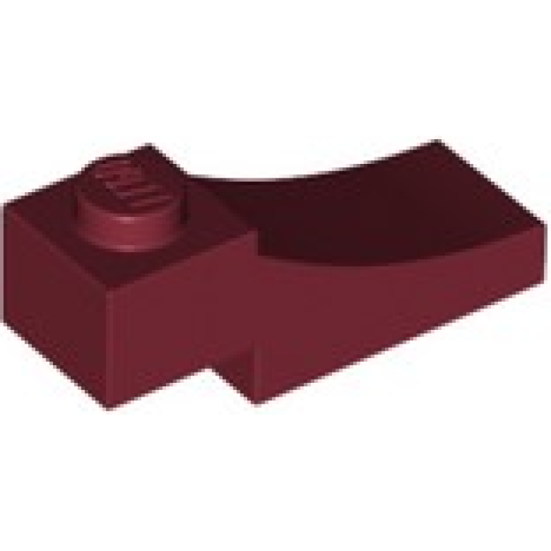 Boog 1x3 omgekeerd Dark Red