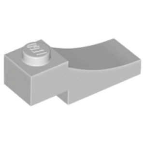 Boog 1x3 omgekeerd Light Bluish Gray