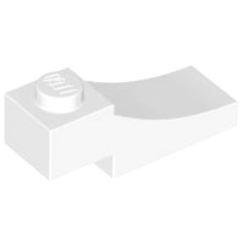 Boog 1x3 omgekeerd White