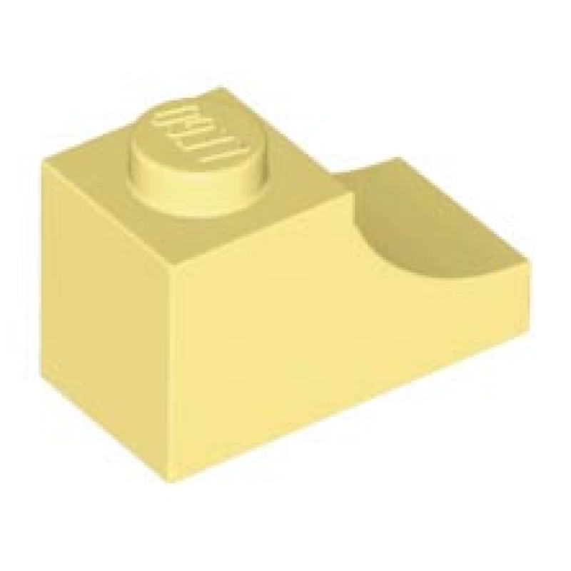 Boog 1x2 omgekeerd Bright Light Yellow