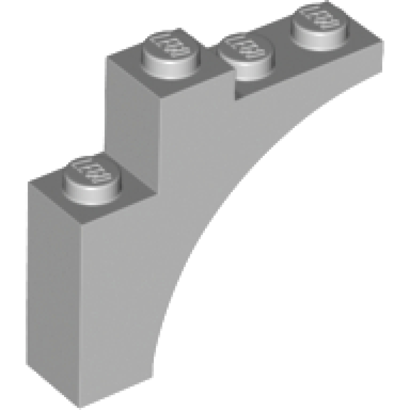Boog 1x4x3 Light Bluish Gray