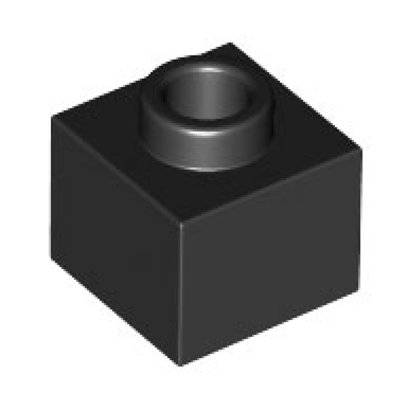 Steen, Aangepast 1x1x2/3 Black