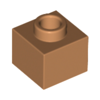 Steen, Aangepast 1x1x2/3 Medium Nougat