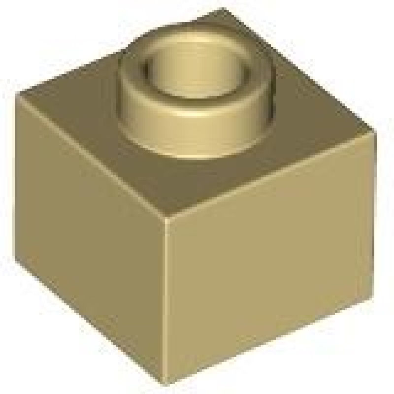 Steen, Aangepast 1x1x2/3 Tan
