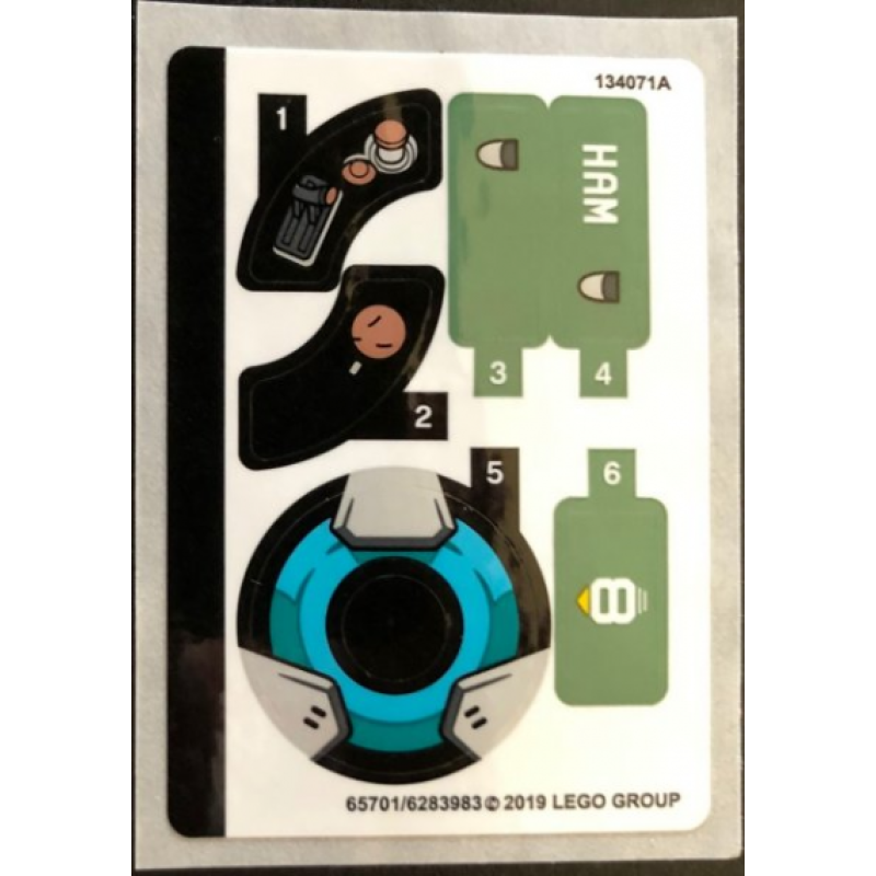 Stickers voor set 75976