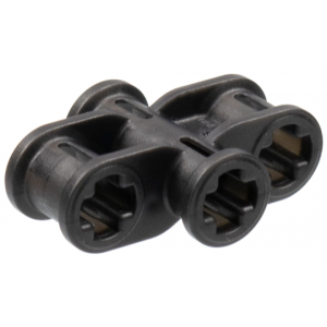 Technic, As Connector 2x3 vierdelig Pearl Dark Gray