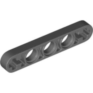 Technic, Hefbalk Dun 1x5 Dark Bluish Gray