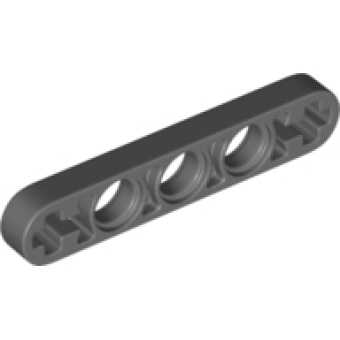Technic, Hefbalk Dun 1x5 Dark Bluish Gray