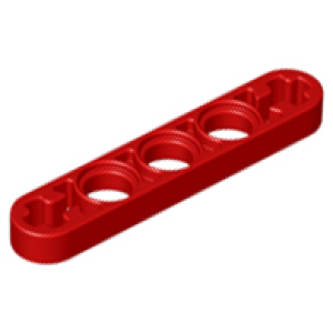 Technic, Hefbalk 1x5 dun Red