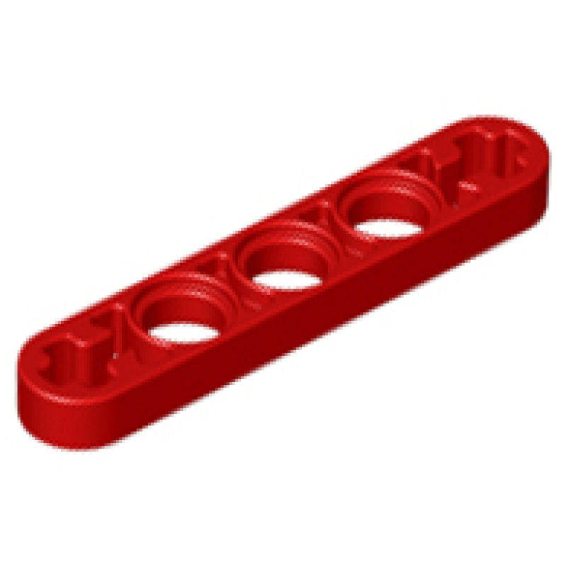 Technic, Hefbalk Dun 1x5 Red