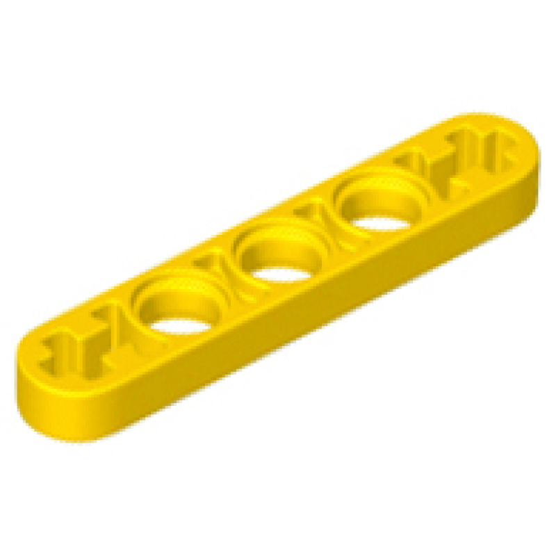Technic, Hefbalk Dun 1x5 Yellow