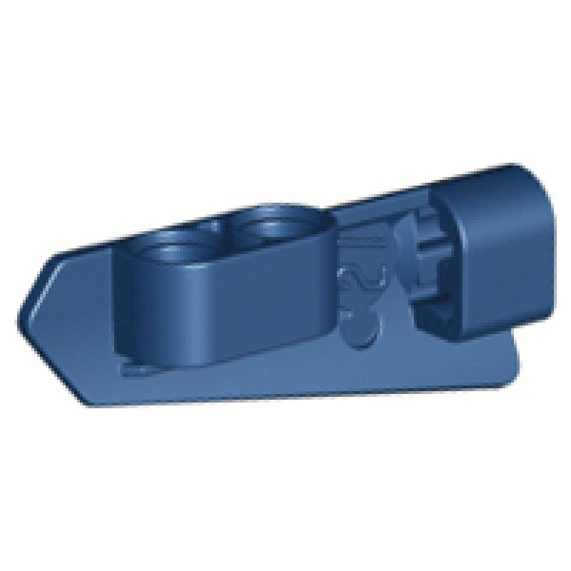 Technic Paneel Vorm #21 Heel Small Glad Kant B Dark Blue