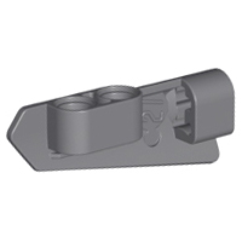 Technic Paneel Vorm #21 Heel Small Glad Kant B Dark Bluish Gray