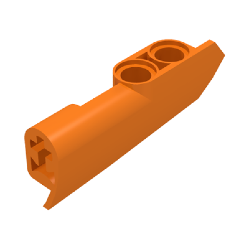 Technic Paneel Vorm #21 Heel Small Glad Kant B Orange