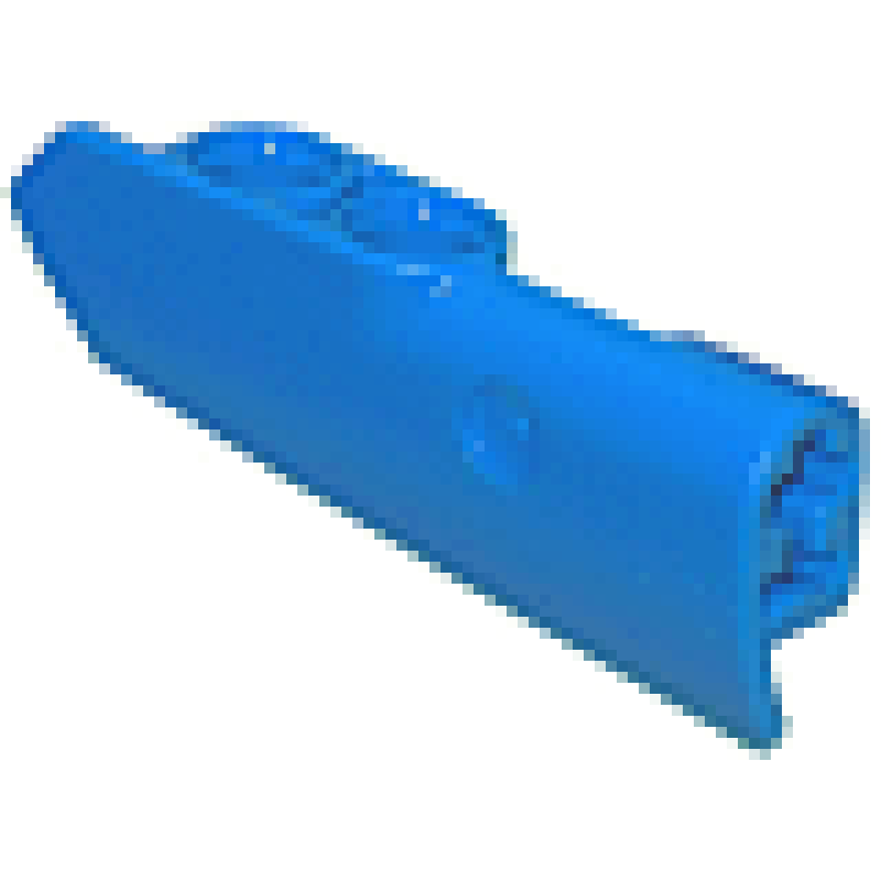 Technic Paneel Vorm #22 Heel Small Glad Kant A Blue