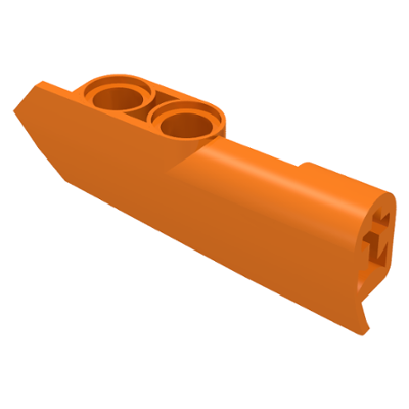 Technic Paneel Vorm #22 Heel Small Glad Kant A Orange