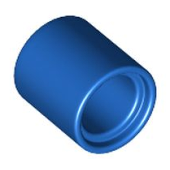 Technic, Hefbalk Dik 1x1 (Spacer) Blue