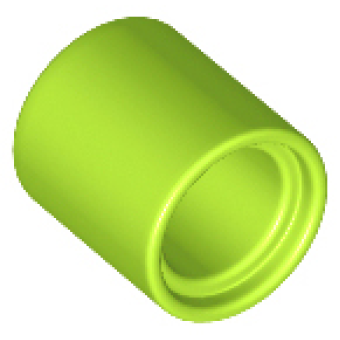 Technic, Hefbalk Dik 1x1 (Spacer) Lime