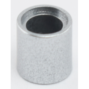 Technic, Hefbalk Dik 1x1 (Spacer) Metallic Silver