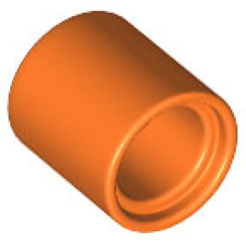 Technic, Hefbalk Dik 1x1 (Spacer) Orange