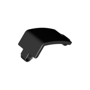 Technic, Paneel Gebogen 3x5x3 Black