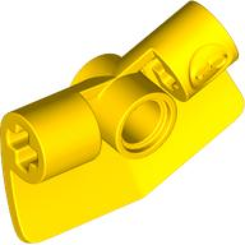 Technic, Paneel Gebogen 157,5° #3 Yellow