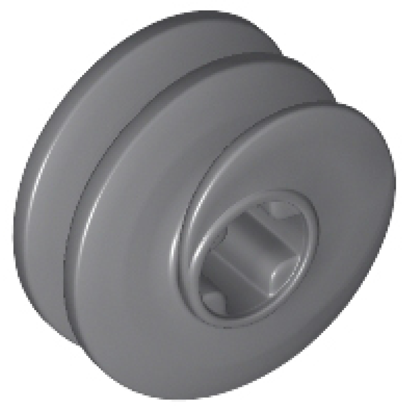 Technic, Worm Schroef, Kort Dark Bluish Gray