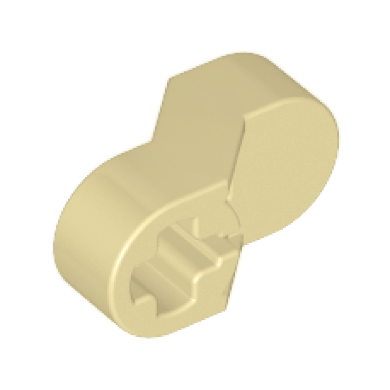 Technic Motor Koppelstuk voor Krukassen Tan