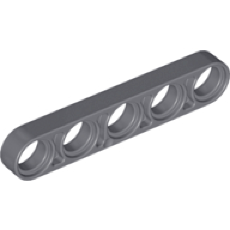 Technic, Hefbalk Dun 1x5 Dark Bluish Gray