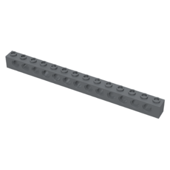 Technic, Steen 1x14 Dark Bluish Gray