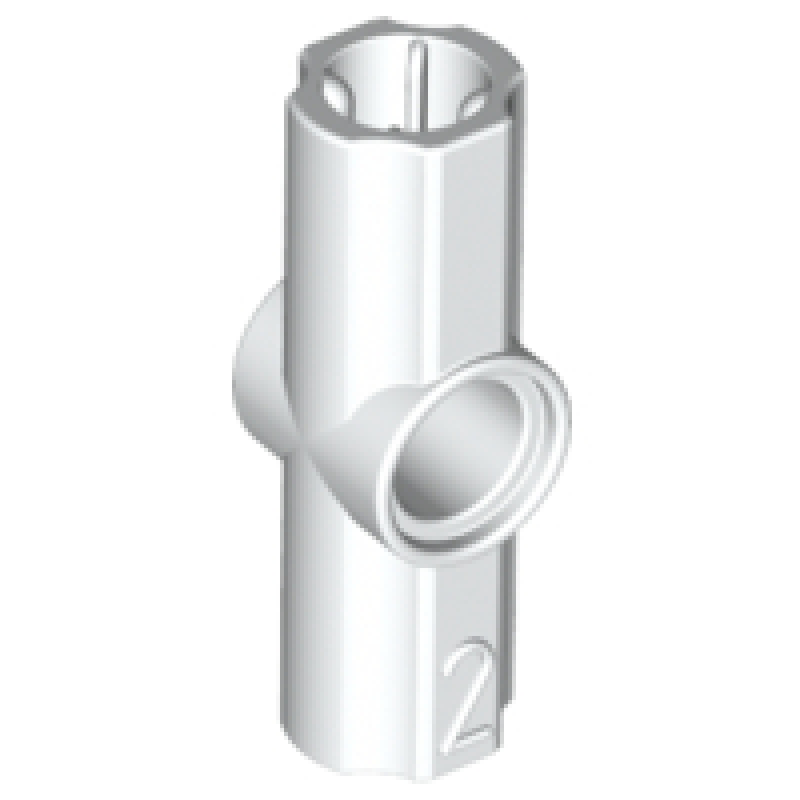 Technic, As en Pin Koppeling #2 180° White