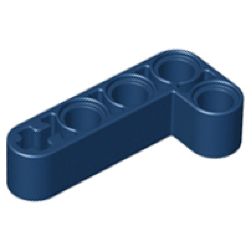 Technic, Hefbalk Dik L Vorm 2X4 Dark Blue