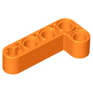 Technic, Hefbalk Dik L Vorm 2X4 Orange